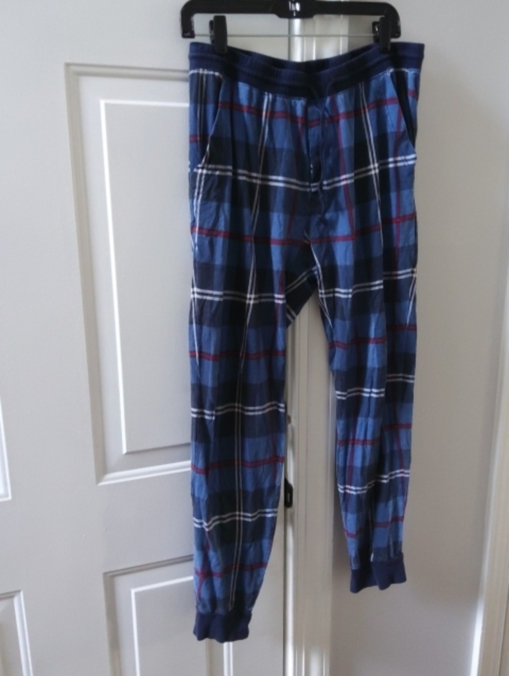 J. Crew Blue Plaid Pajama Pants
